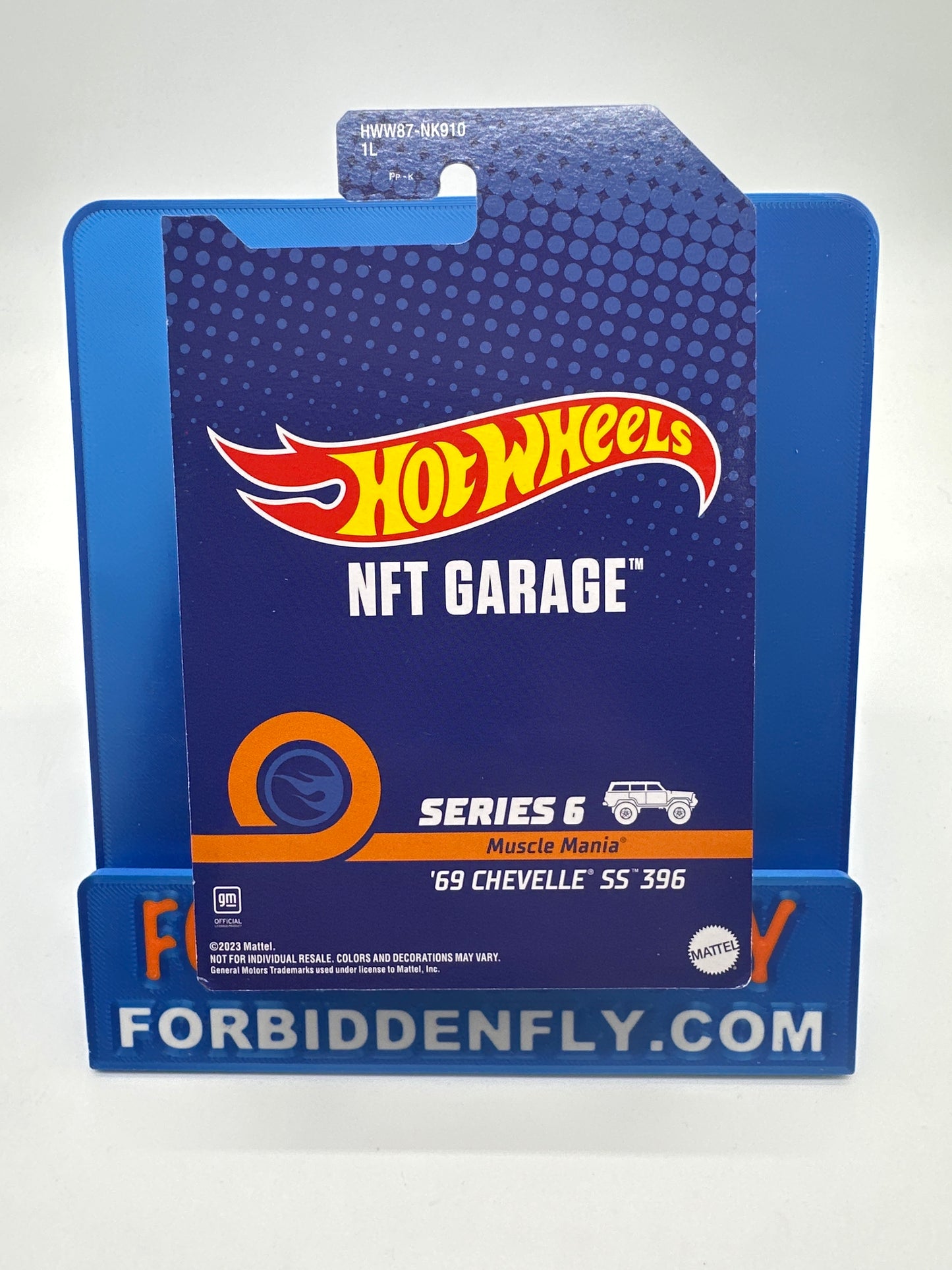 Hot Wheels NFT Series 6 - Muscle Mania - ‘69 Chevelle SS 396
