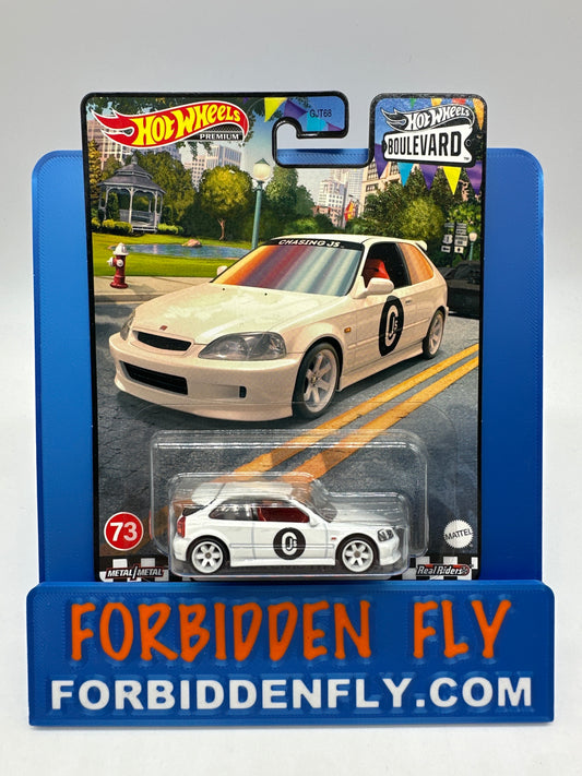 Hot Wheels Boulevard - #73 - ‘99 Honda Civic Type R (EK9) - Single Car