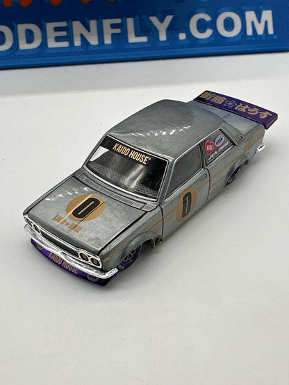 Kaido House (x MiniGT) - Raw Chase #138 - Datsun 510 Pro Street Anniversary Edition