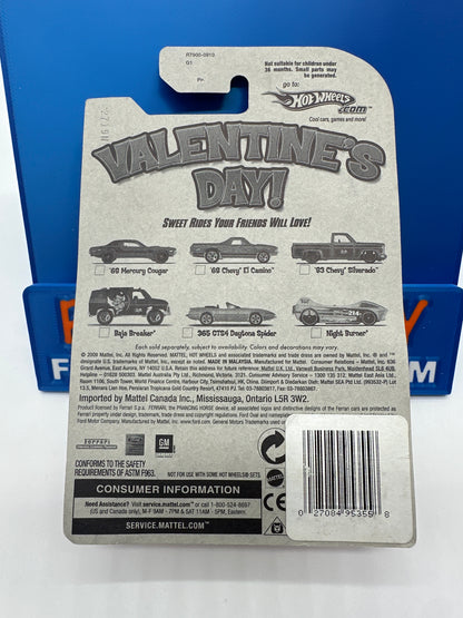Hot Wheels - Walmart Exclusive 2009 Valentine’s Day Series - Complete Set of 6