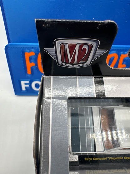 M2 Machines Acrylic Boxed Car Set - Squarebody Syndicate Series 3 - Complete Set of 6