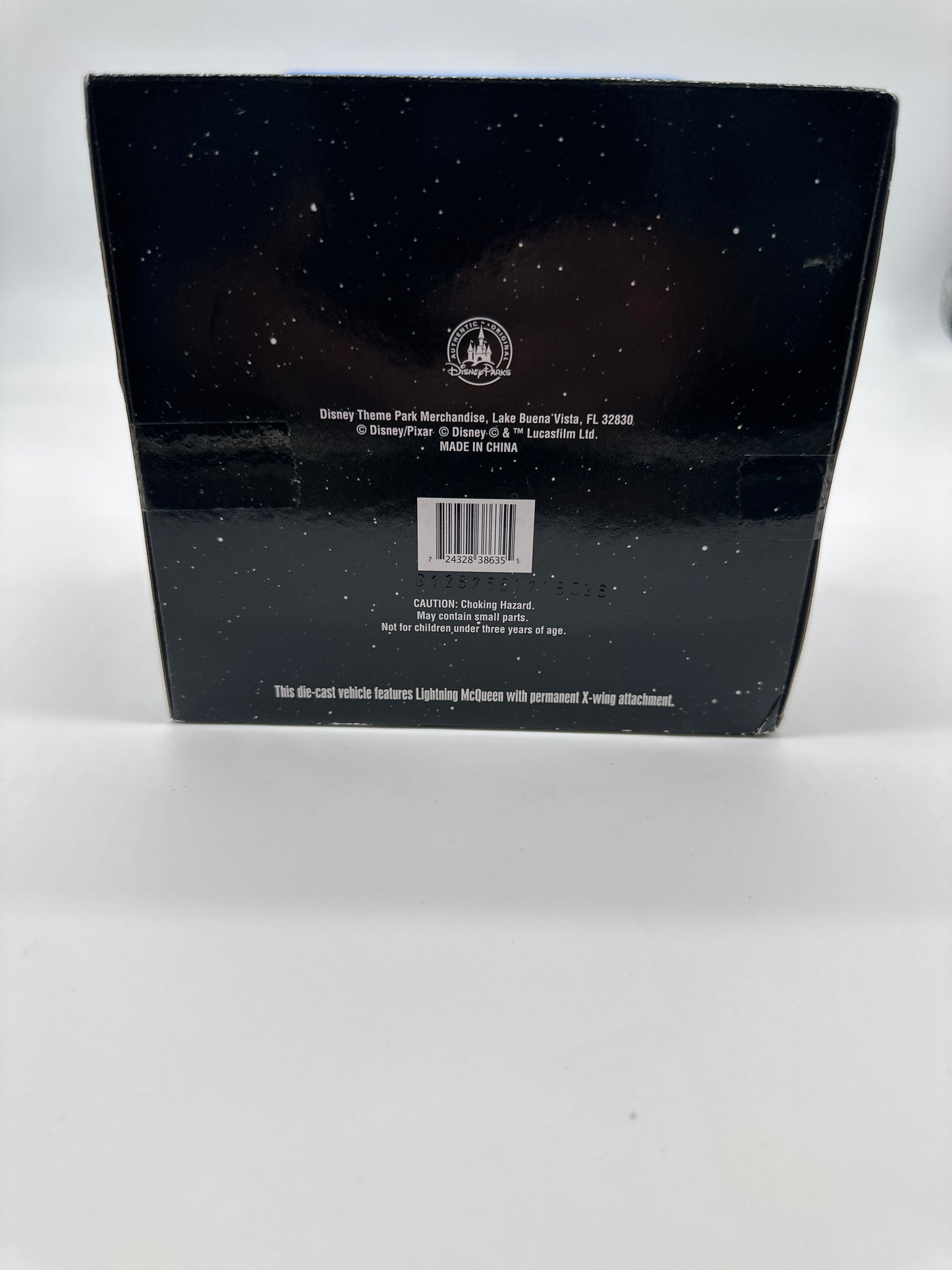 Disney Pixar Cars Movie - Disney Store Parks Exclusive Star Wars Series - Lightning McQueen as Jedi Luke Skywalker (X-Wing) Death Star Battle