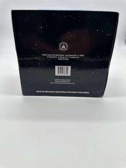 Disney Pixar Cars Movie - Disney Store Parks Exclusive Star Wars Series - Lightning McQueen as Jedi Luke Skywalker (X-Wing) Death Star Battle