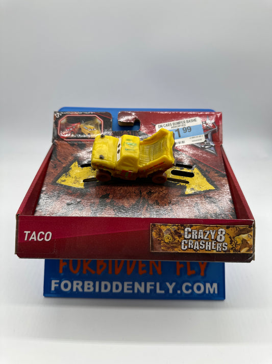 Disney Pixar Cars Movie - Cars 3 - Thunder Hollow Crazy 8 Crashers Series - Taco