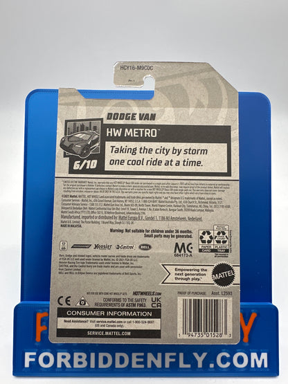 Hot Wheels 2022 C Case Super Treasure Hunt - Dodge Van - Factory Stickered