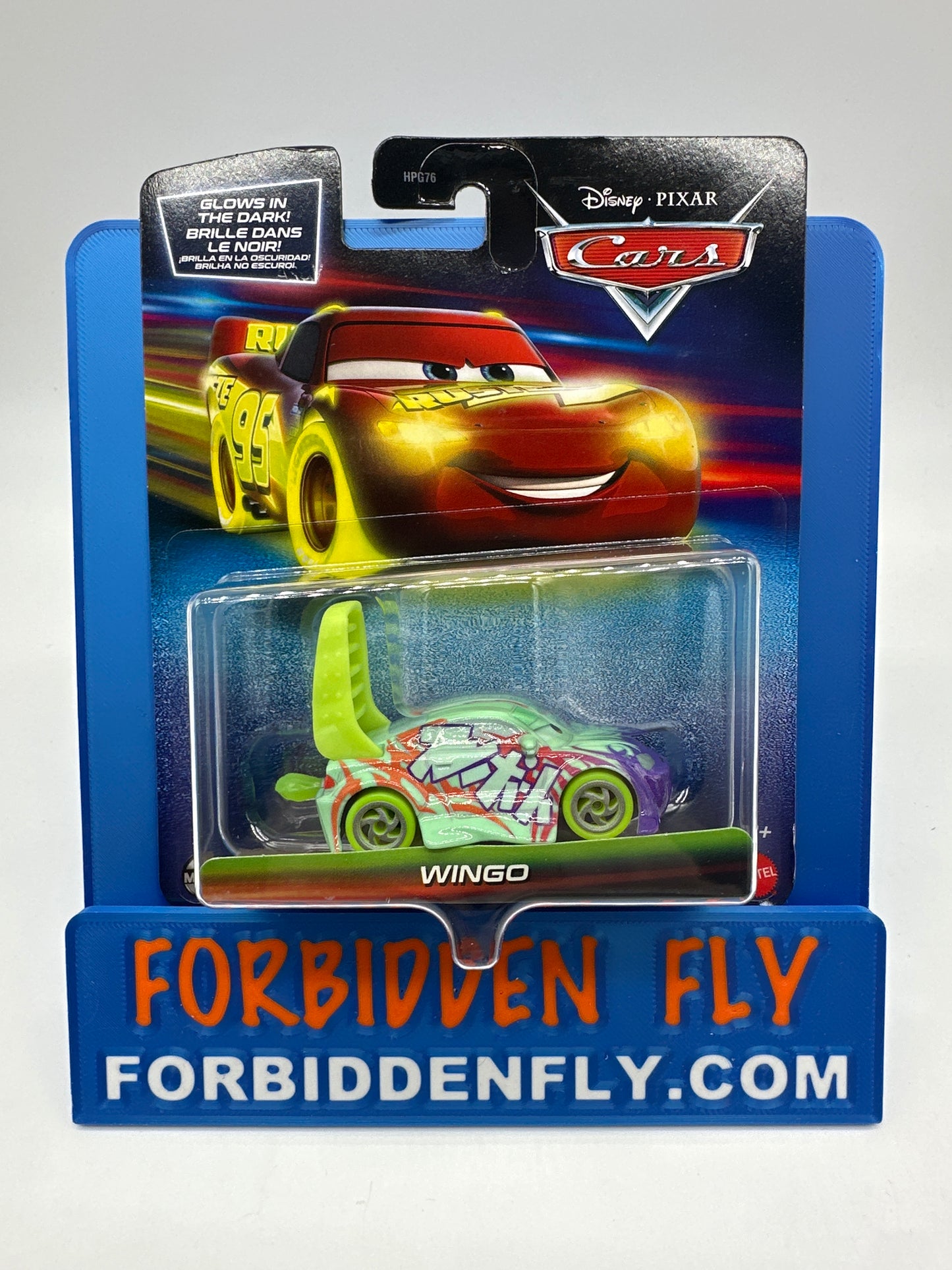 Disney Pixar Cars Movie - Glow Racers Series - Wingo