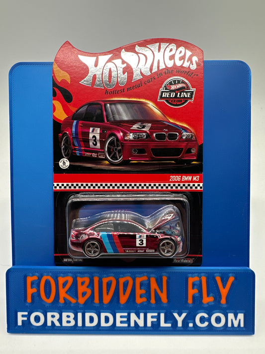 Hot Wheels RLC Red Line Club - 2025 Release - 2006 BMW M3 - Red