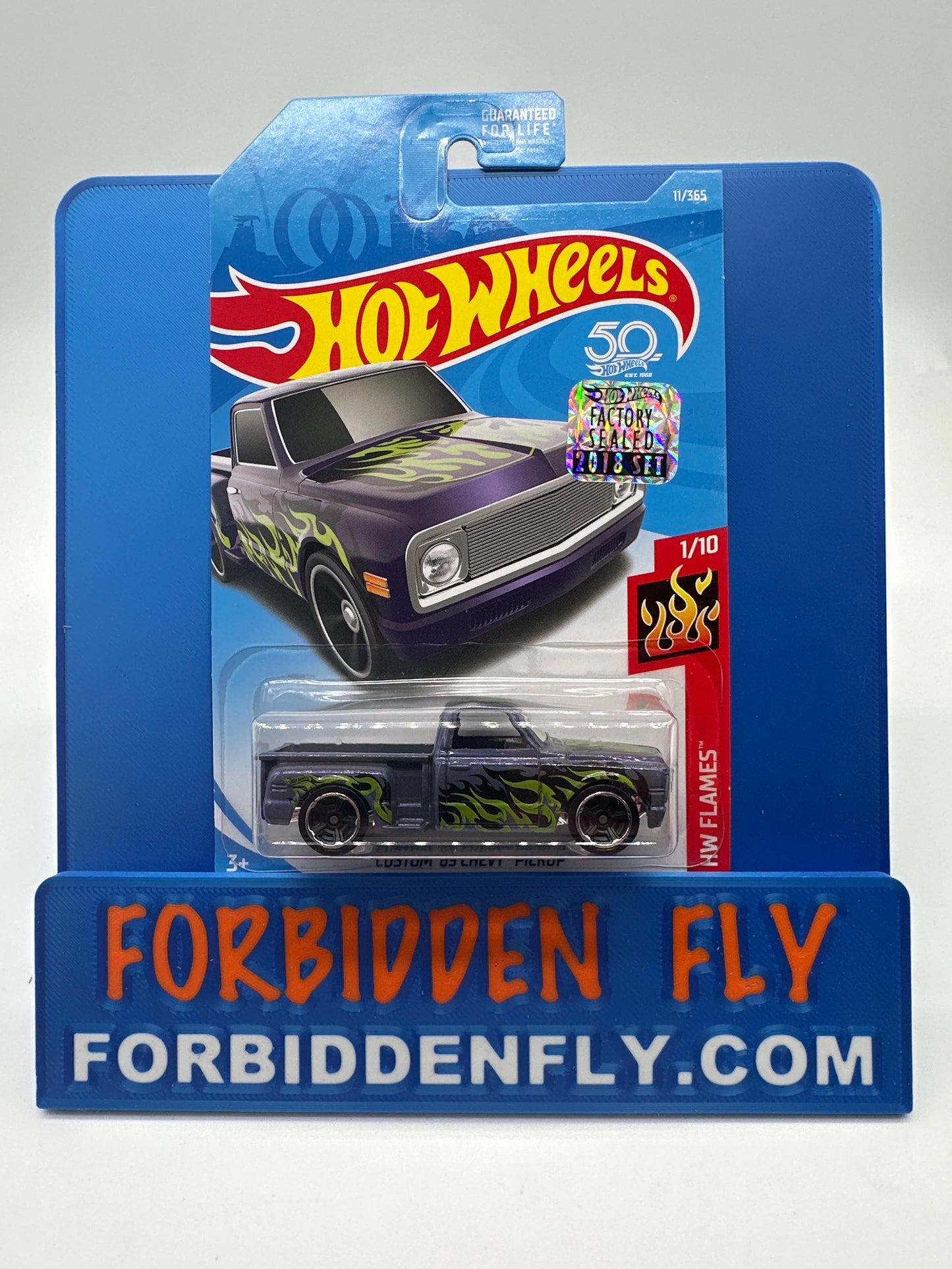 Hot Wheels Mainline - Factory Stickered 2018 - Custom ‘69 Chevy Pickup