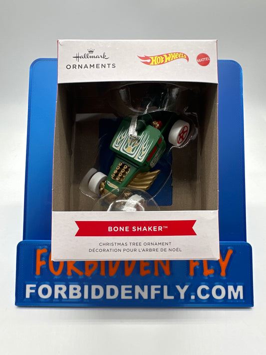 Hallmark 2024 Christmas Ornament - Green Hot Wheels Bone Shaker