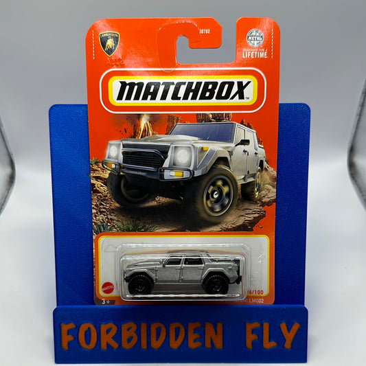 Matchbox - 2023 Mainline #96/100 - Lamborghini LM002 - Silver