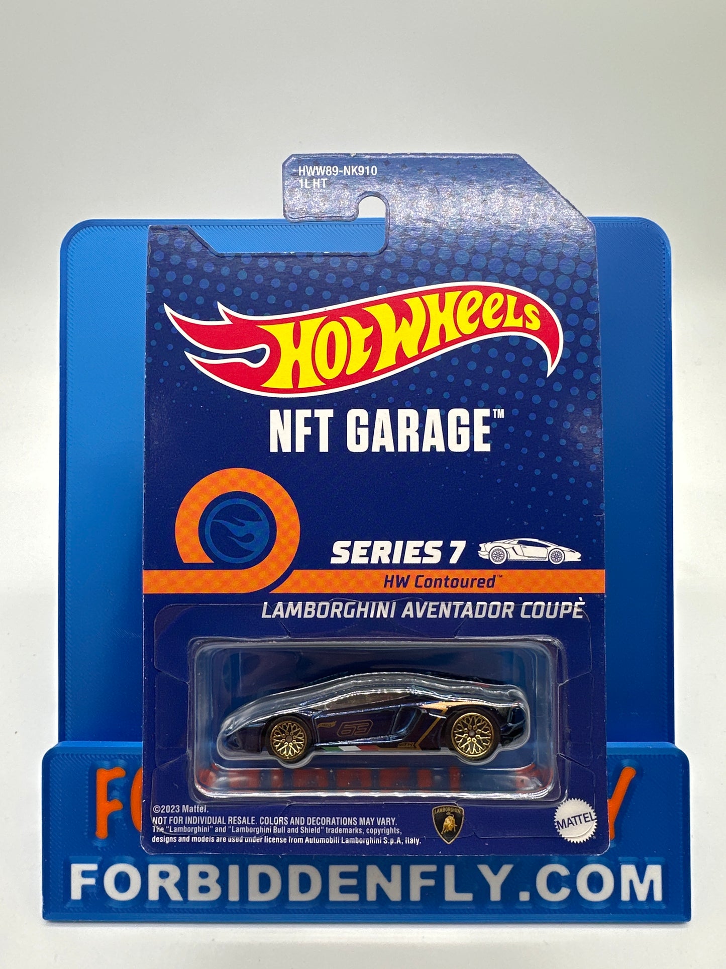 Hot Wheels NFT Series 7 - HW Countoured - Lamborghini Aventador Coupe - NFTH