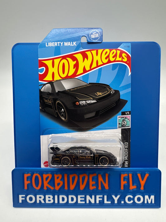 Hot Wheels 2023 Mainline - Liberty Walk LB Super Silhouette Nissan Silvia (S15) - Black