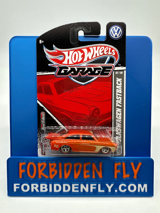 Hot Wheels Premium - HW Garage Series (VW) - Orange ‘65 Volkswagen Fastback (#2/6)