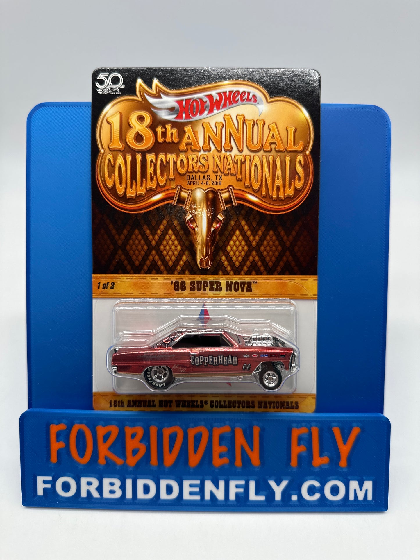 Hot Wheels 18th Annual Collector’s Nationals Convention - 2018 Dallas, TX - Copperhead ‘66 Super Nova