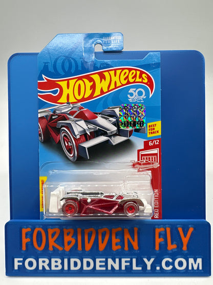 Hot Wheels 2018 Factory Stickered Target Exclusive Red Edition #6/12 - Flash Drive