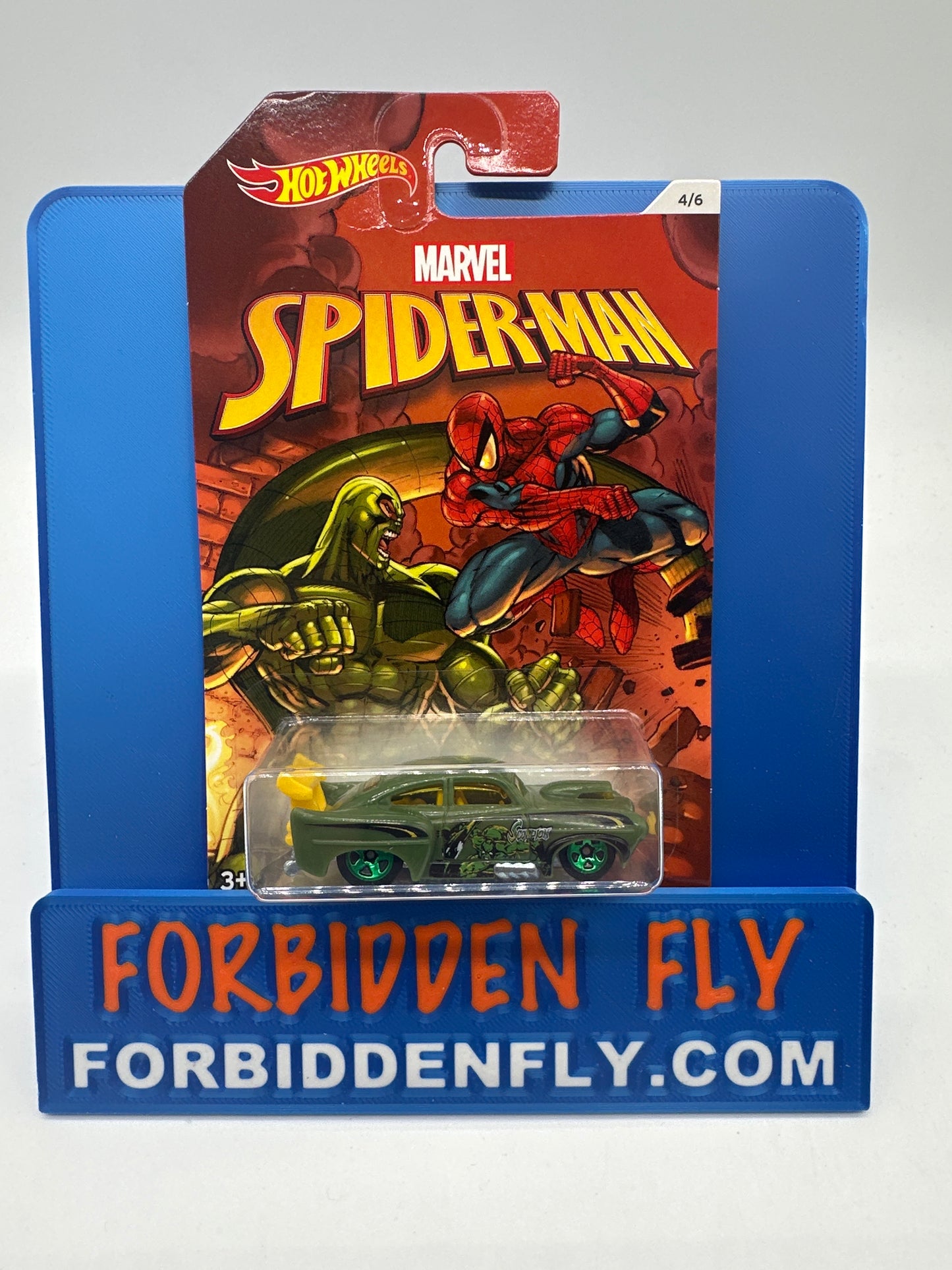 Hot Wheels - 2016 Wal Mart Exclusive Marvel Spider-Man Homecoming Series - Complete Set of 7 With Chase