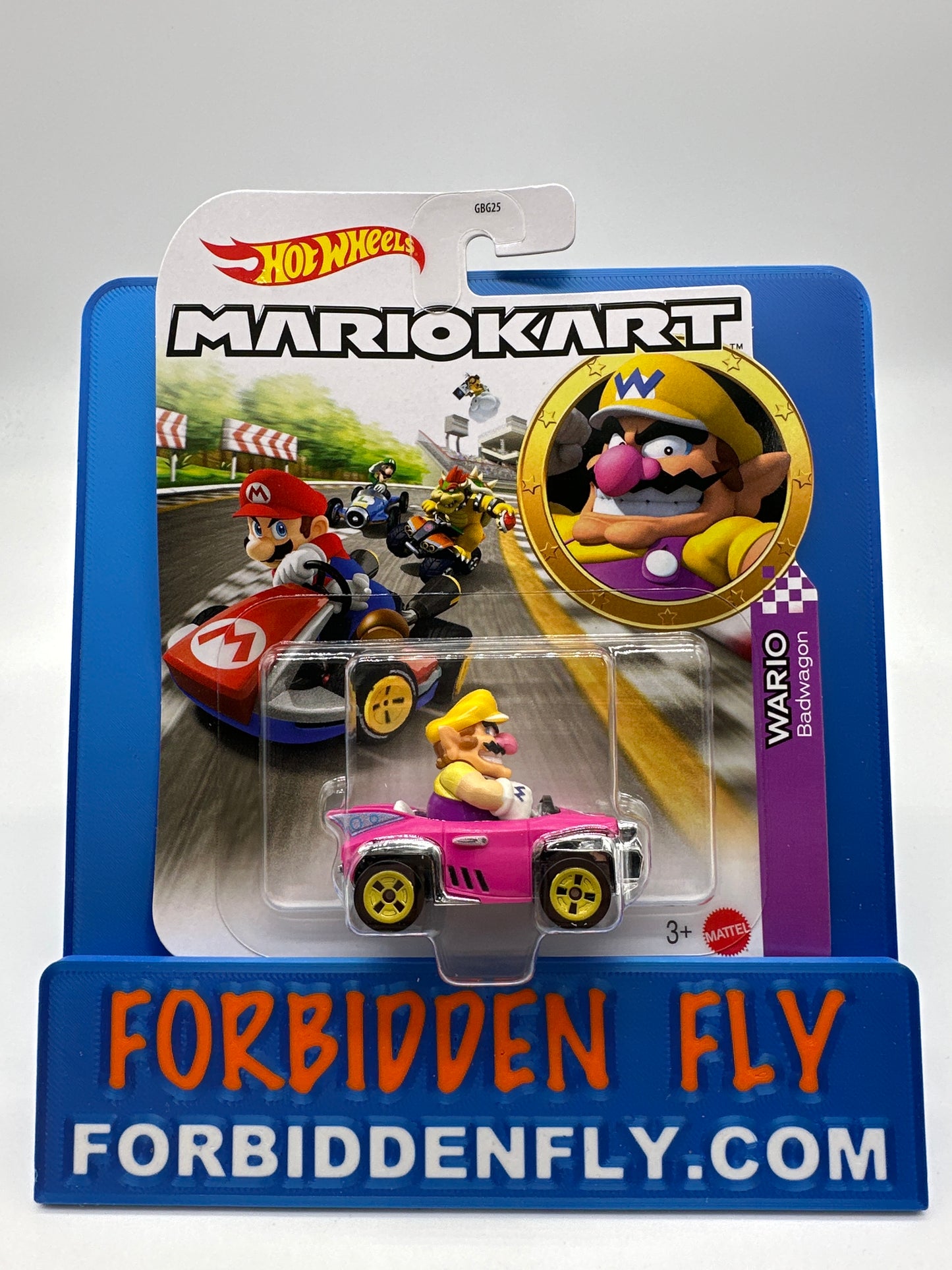 Hot Wheels Mario Kart - Character Kart - Wario and Badwagon