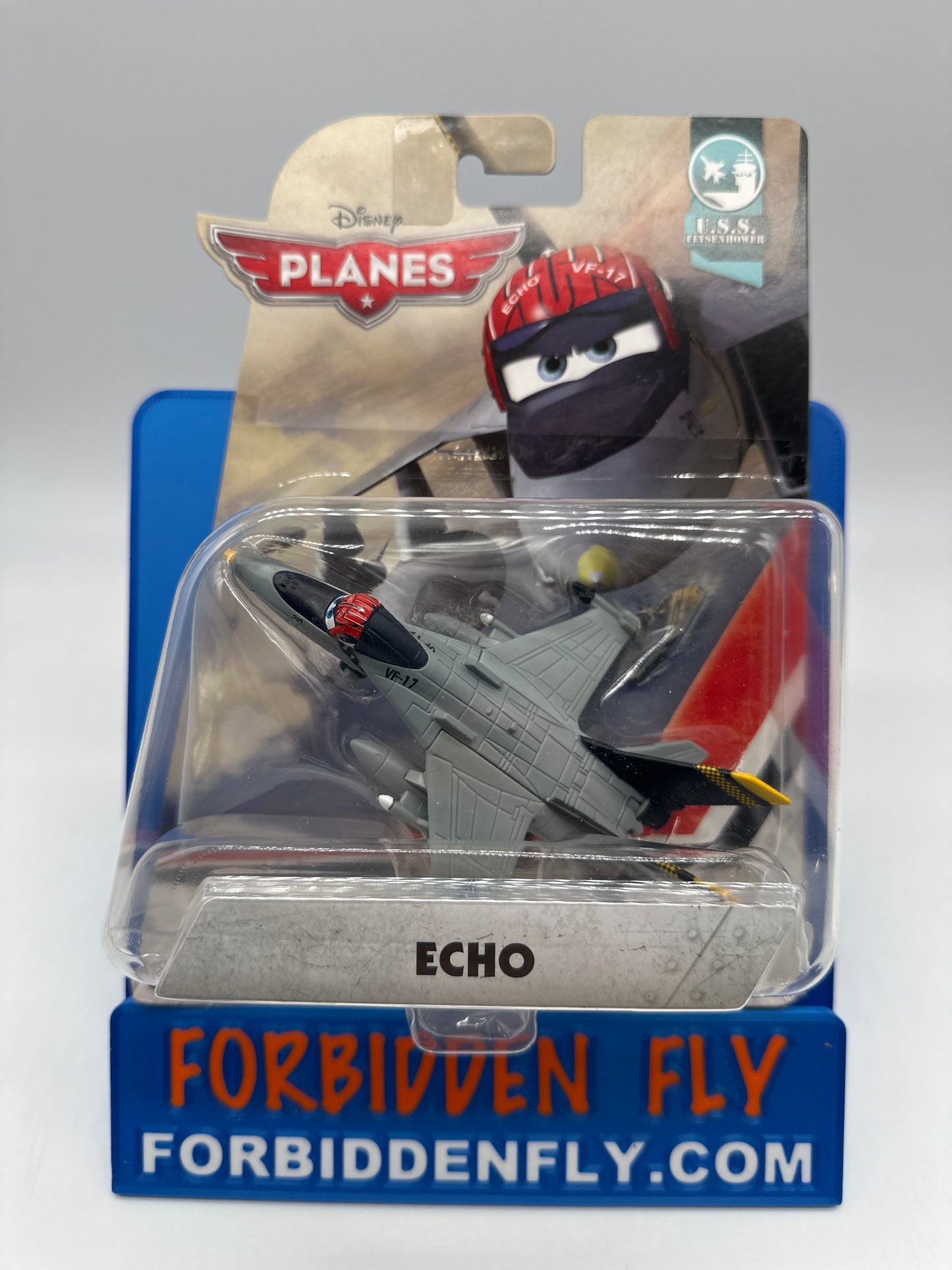 Disney Pixar Planes Movie - U.S.S. Flysenhower Series - Echo (Fighter Jet)