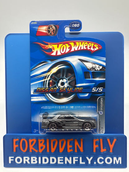 Hot Wheels Mainline - 2006 Dropstars Series - Nissan Skyline - Silver