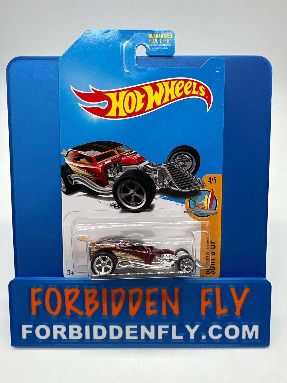 Hot Wheels Super Treasure Hunt - 2017 E Case - Surf Crate