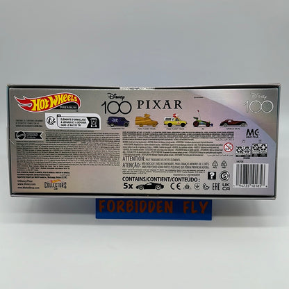 Hot Wheels Premium - Retro Entertainment Disney 100 Years Series - Sealed Boxed Set of 5