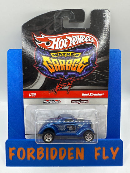 Hot Wheels Premium - Wayne’s Garage Series #1/39 - Blue Neet Streeter