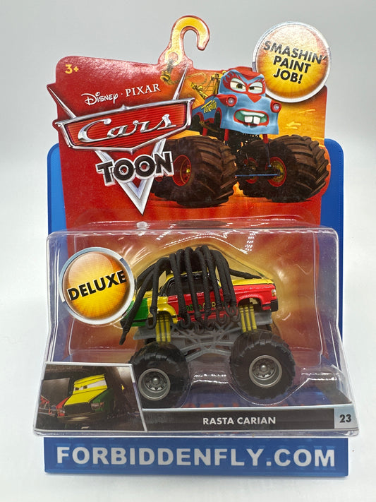 Disney Pixar Cars Movie - Toon Series - Deluxe Size Rasta Carian