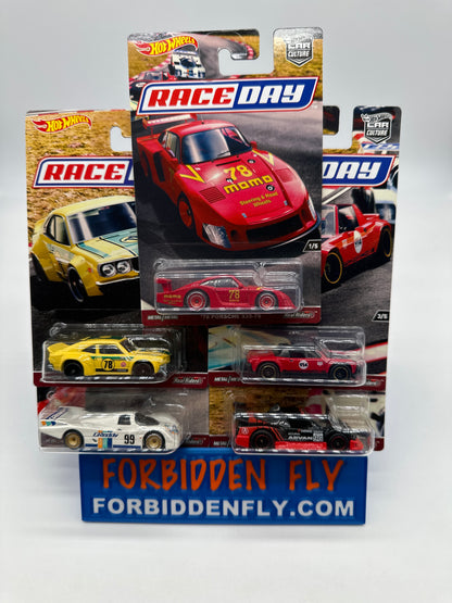 Hot Wheels Car Culture - Race Day Premium Set of 5