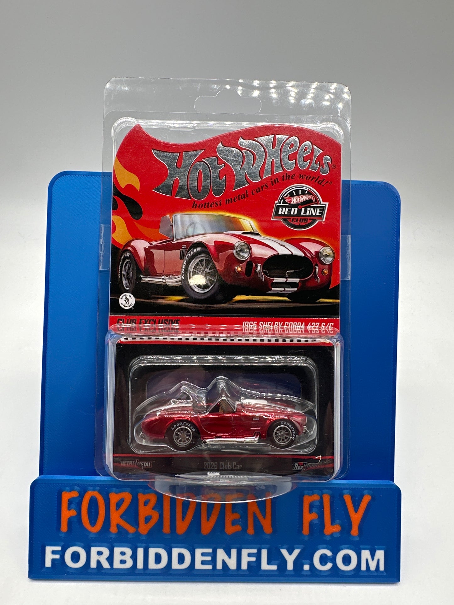 Hot Wheels RLC Red Line Club - 2026 Membership Car - 1965 Shelby Cobra 427 S/C
