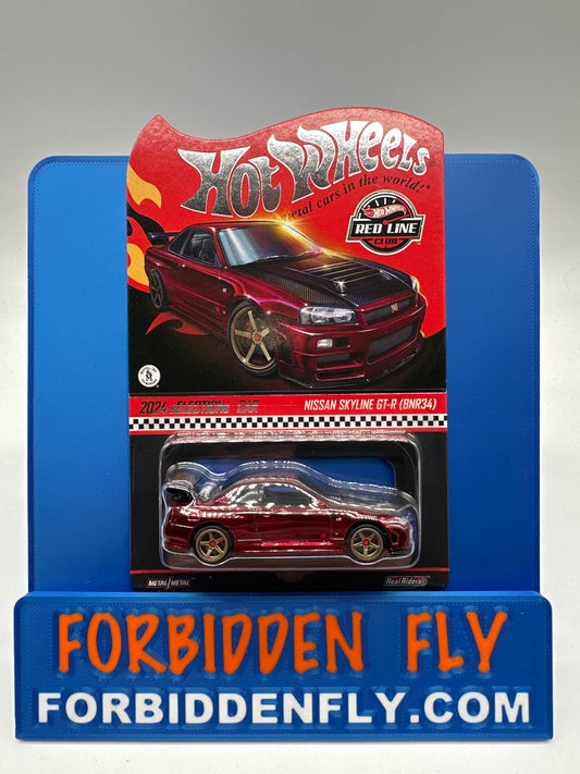 Hot Wheels RLC Red Line Club - 2024 Selections Release - Nissan Skyline GT-R (BNR34)