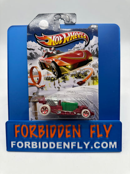 Hot Wheels - Wal Mart Exclusive 2013 Holiday Hot Rods Series - Complete Set of 8