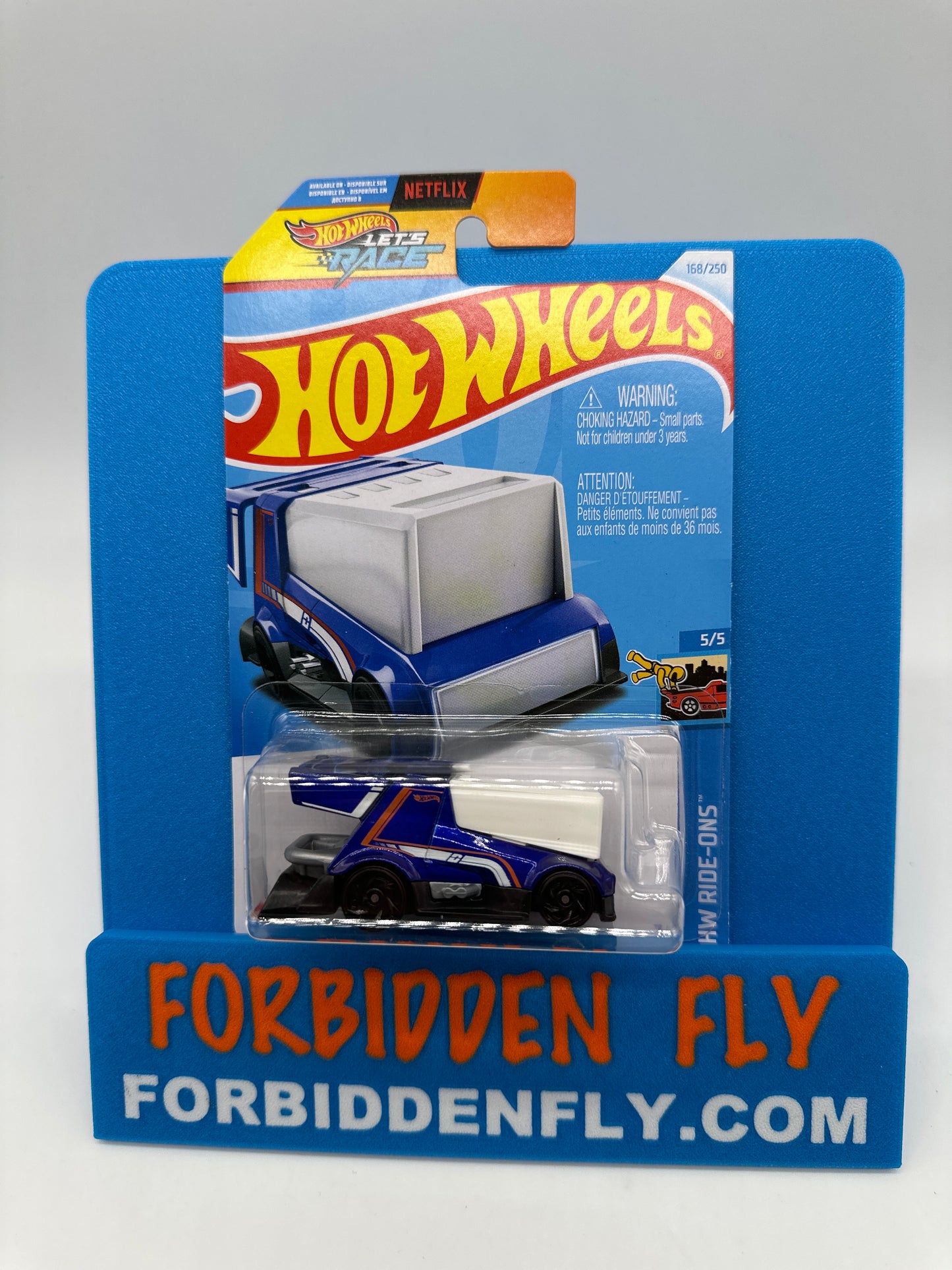 Hot Wheels 2024 K Case - International Card - Rink Racer - Zamboni - Blue