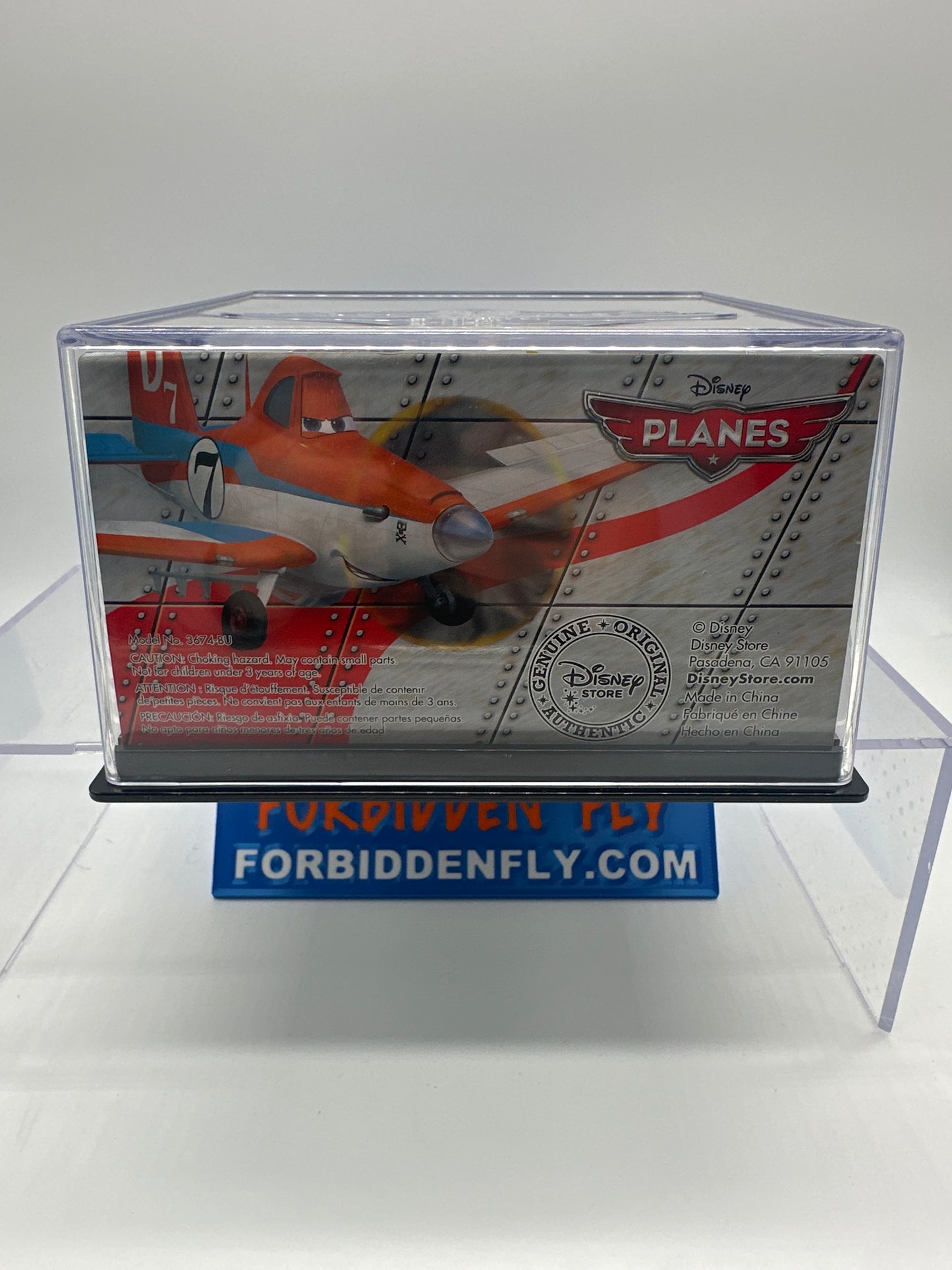 Disney Pixar Planes Movie - Disney Store 1:43 Exclusive - Racing Dusty
