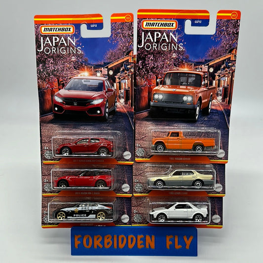 Matchbox - Japan Origins Series - Mix B - Complete Set Of 6