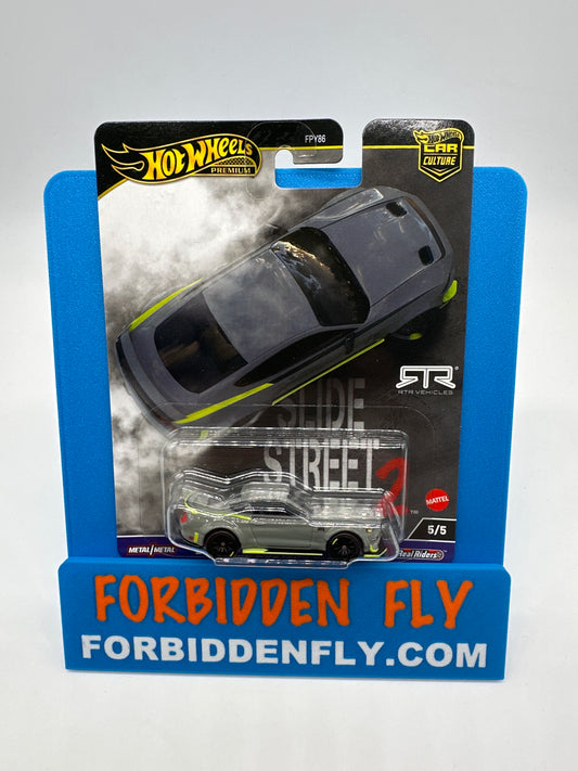 Hot Wheels Car Culture Premium - 2024 Slide Street Series 2 - #5/5 - 2018 Ford Mustang RTR Spec 5