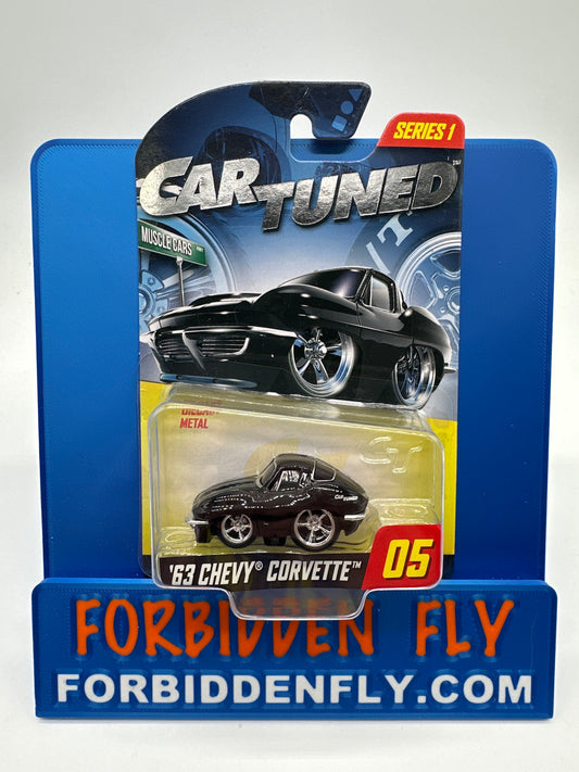 CarTuned - Walgreens Exclusive - Series 1 - #5 - Black ‘63 Chevy Corvette
