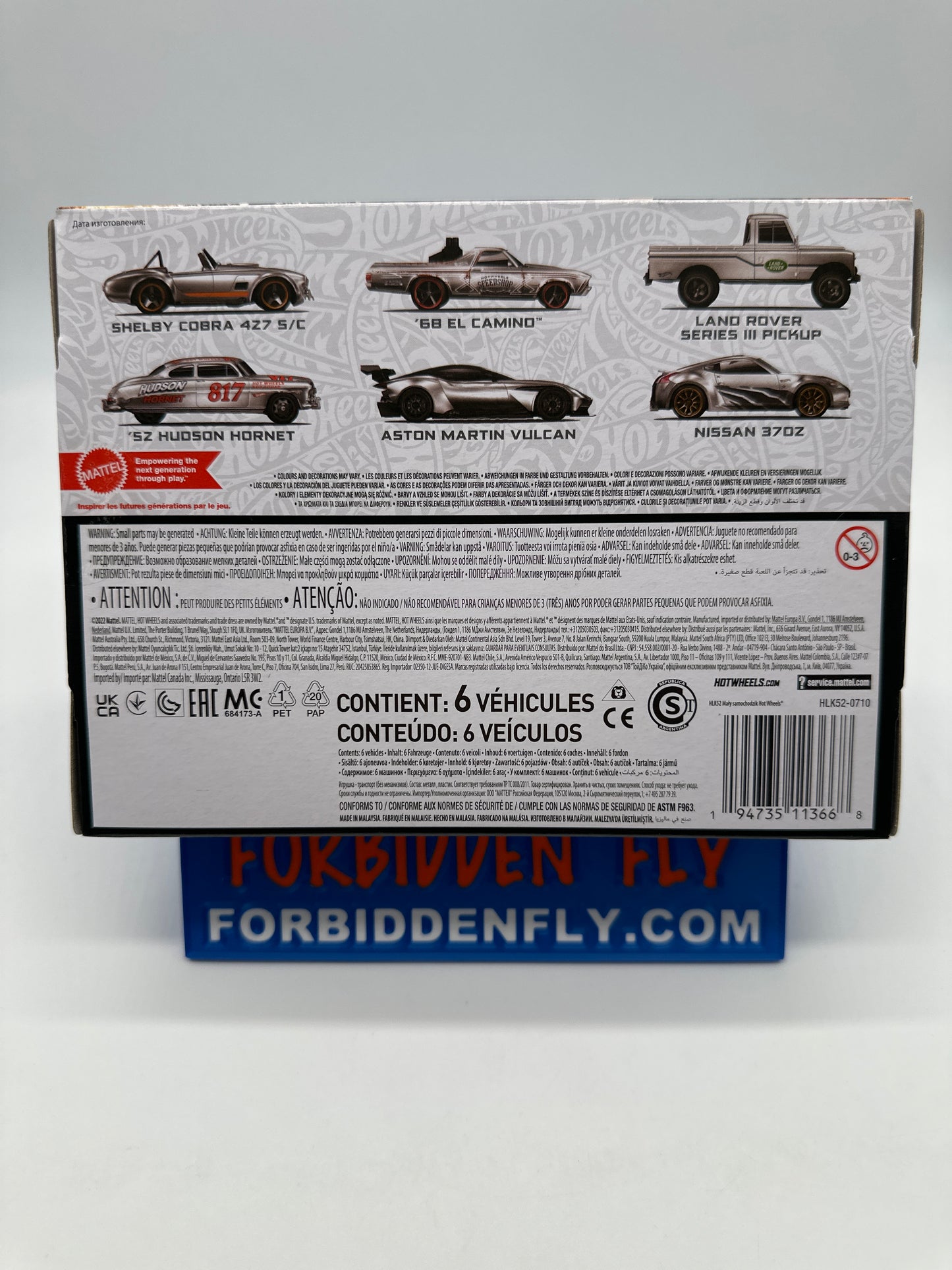 Hot Wheels - 2023 Wal Mart Exclusive Zamac Boxed Set of 6