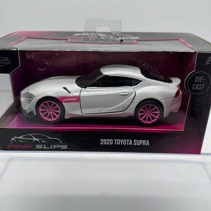 Jada 1:32 Scale - Pink Slips Series - 2020 Toyota Supra - White