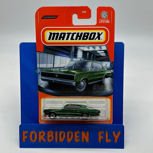 Matchbox - 2024 Mainline #13/100 - 1966 Dodge Charger - Green