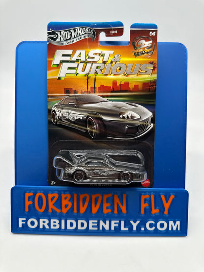 Hot Wheels 2026 Silver Series - Wal Mart Exclusive - 25 Years Of Fast & Furious Series - Complete Set Of 5