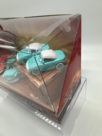 Disney Pixar Cars Movie - Toon Rescue Squad Mater Series - Rescue Squad Mater 4 Car Pack Set