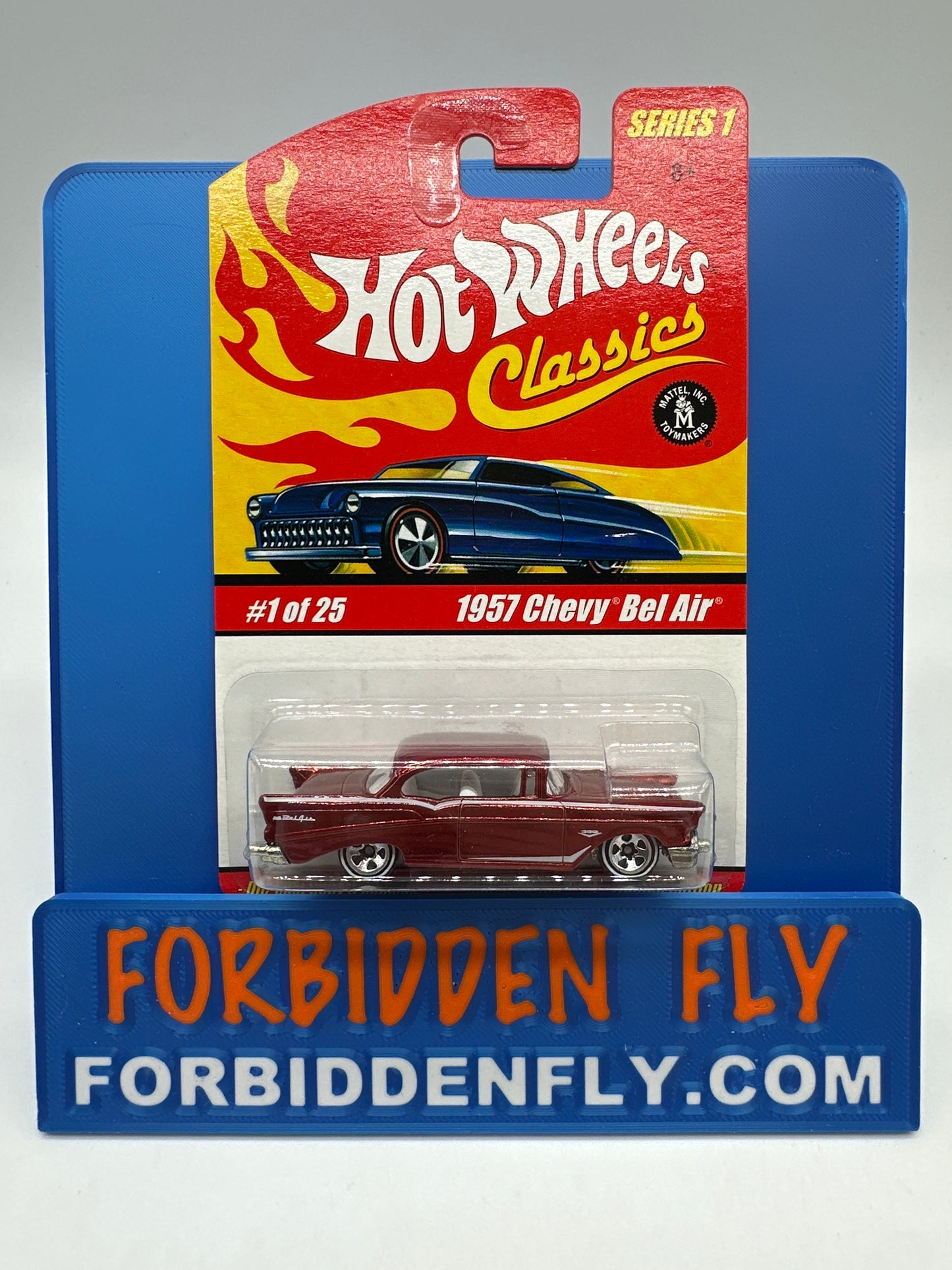 Hot Wheels Classics - Series 1 #1 of 25 - Red 1957 Chevy Bel Air