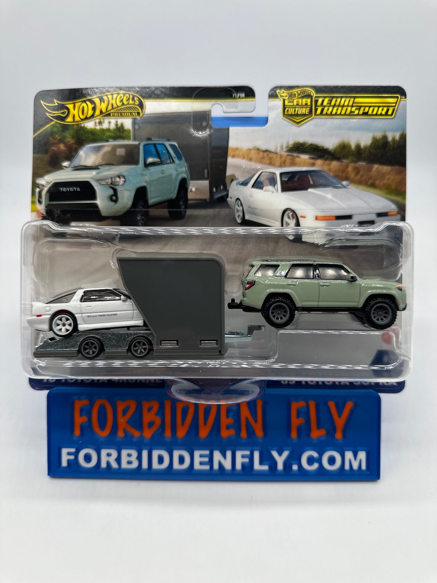 Hot Wheels Car Culture Team Transport - #72 - ‘18 Toyota 4 Runner & ‘89 Toyota Supra