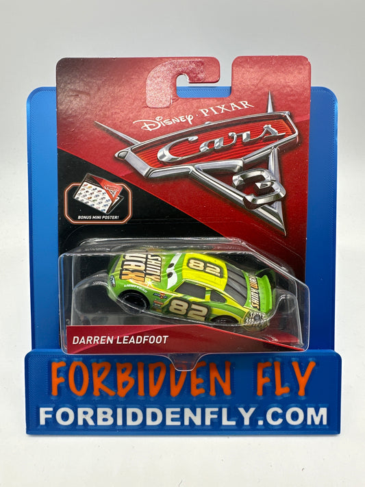 Disney Pixar Cars Movie - Cars 3 - Darren Leadfoot Piston Cup Racer #82