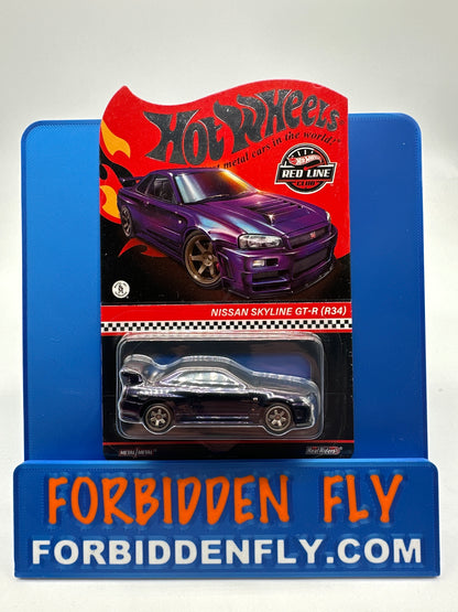 Hot Wheels RLC Red Line Club Release - Chameleon Nissan Skyline GT-R (BNR34)