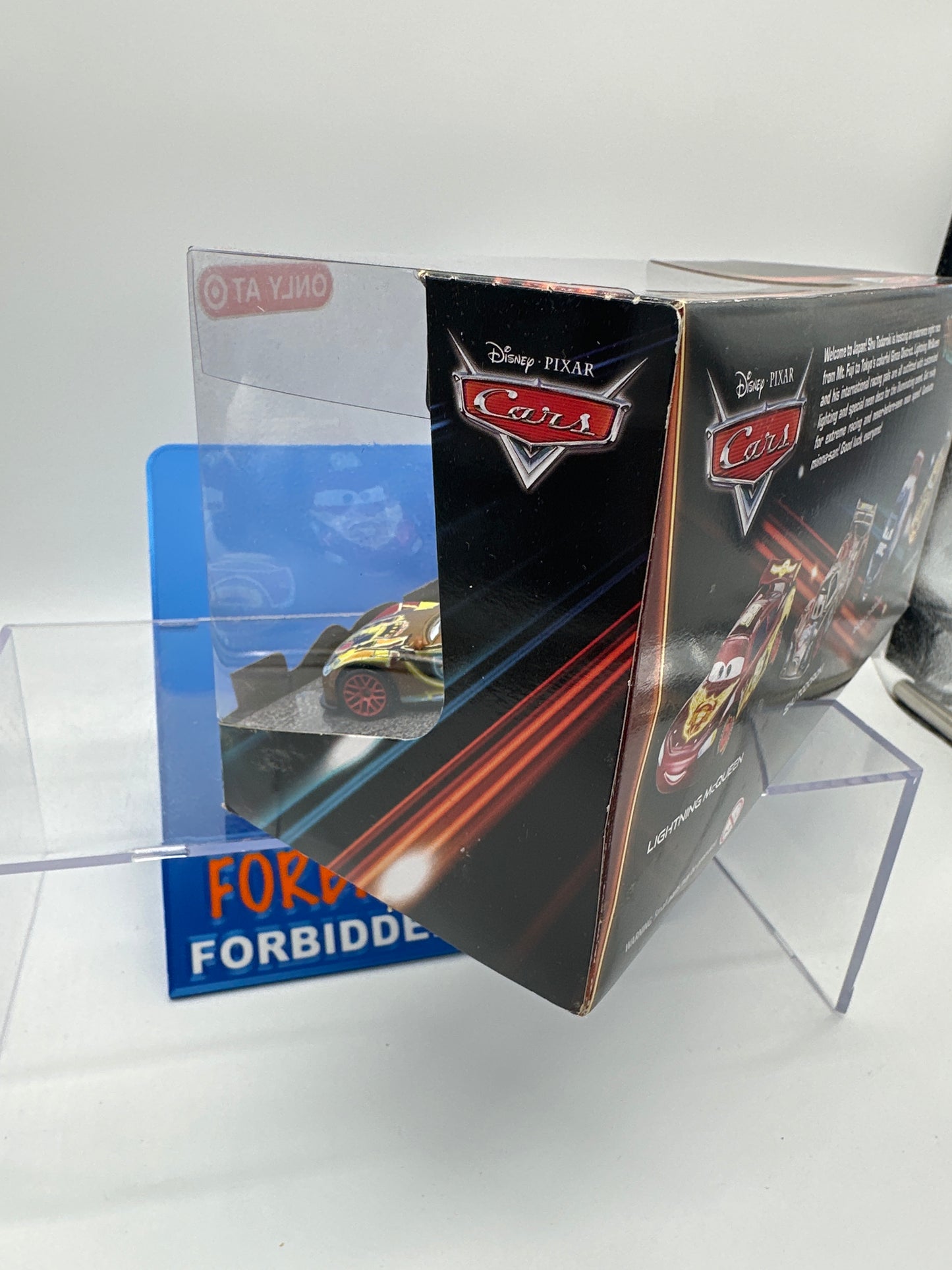 Disney Pixar Cars Movie - Target Exclusive Neon Racers Series - Metallic Deco Neon Speed 4 Car Gift Pack Set