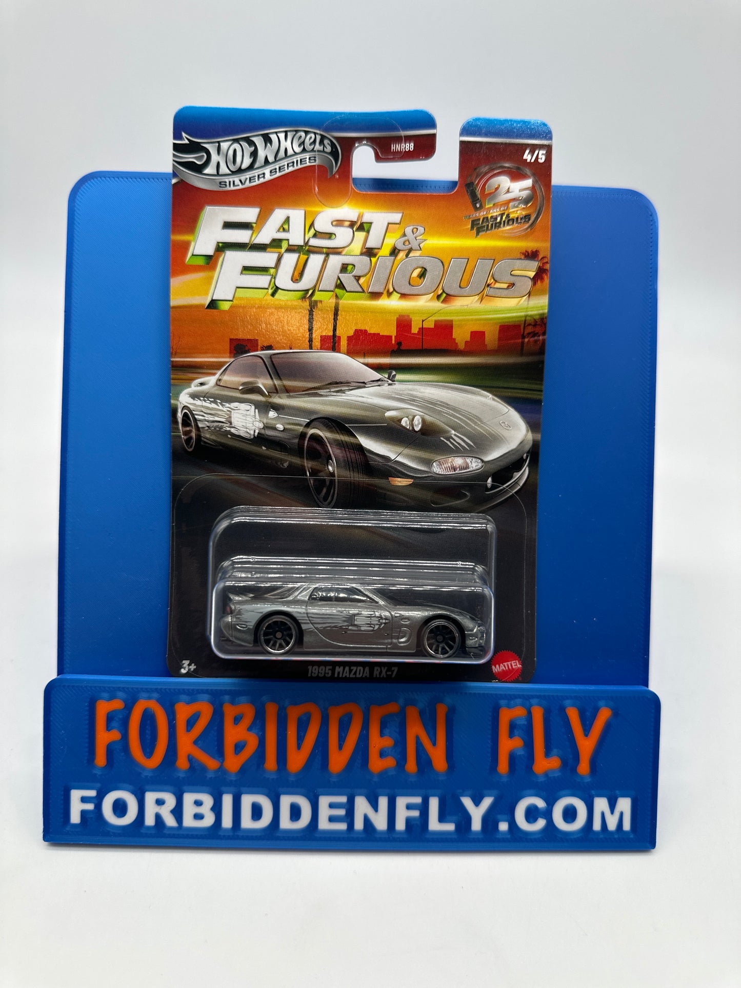Hot Wheels 2026 Silver Series - Wal Mart Exclusive - 25 Years Of Fast & Furious Series - Complete Set Of 5