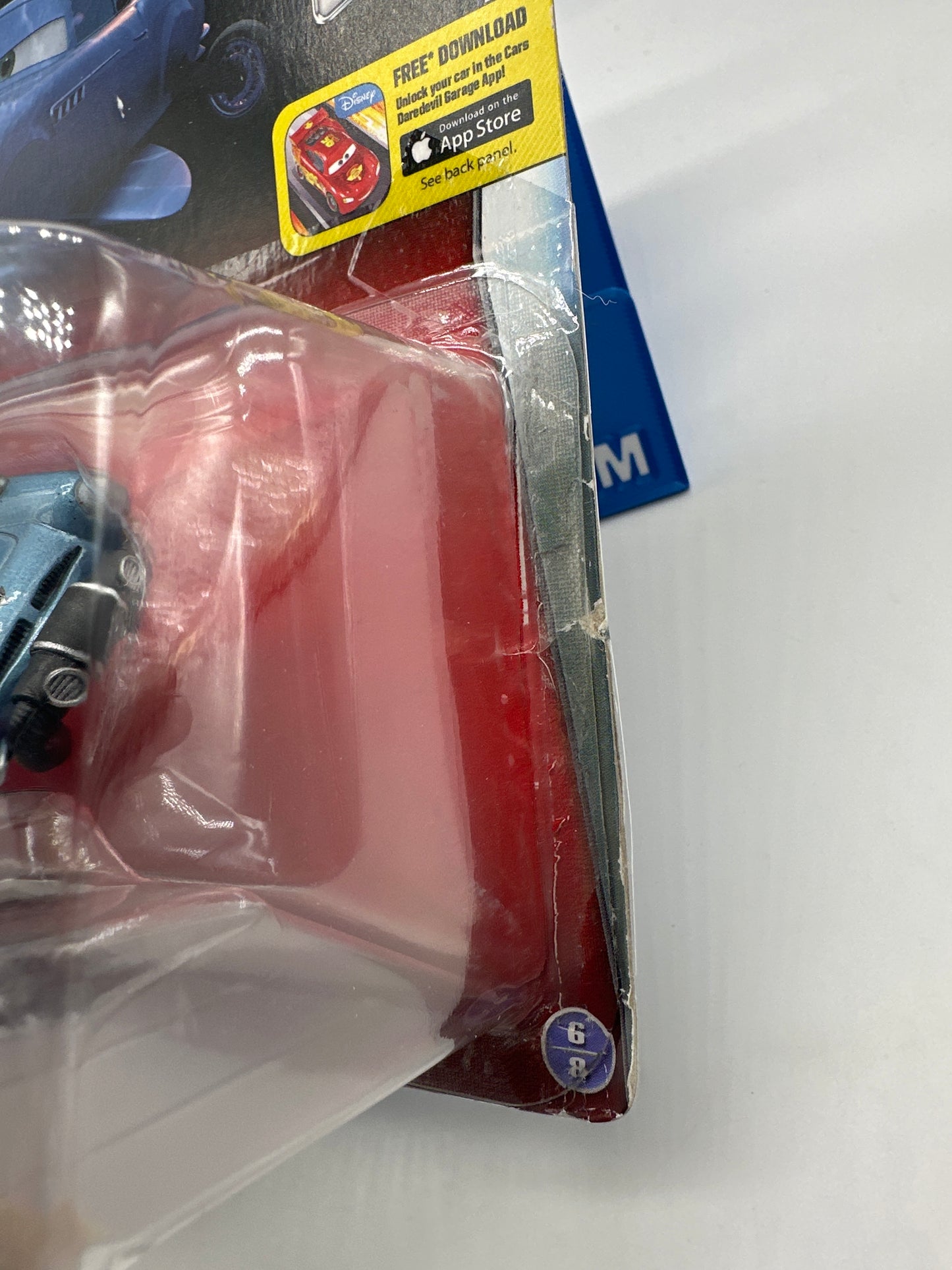 Disney Pixar Cars Movie - Oil Rig Getaway Series - Deluxe Finn McMissile With Breather