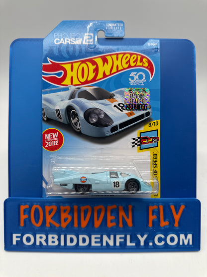 Hot Wheels Mainline - Factory Stickered 2018 - Porsche 917 LH - Lot Of 2