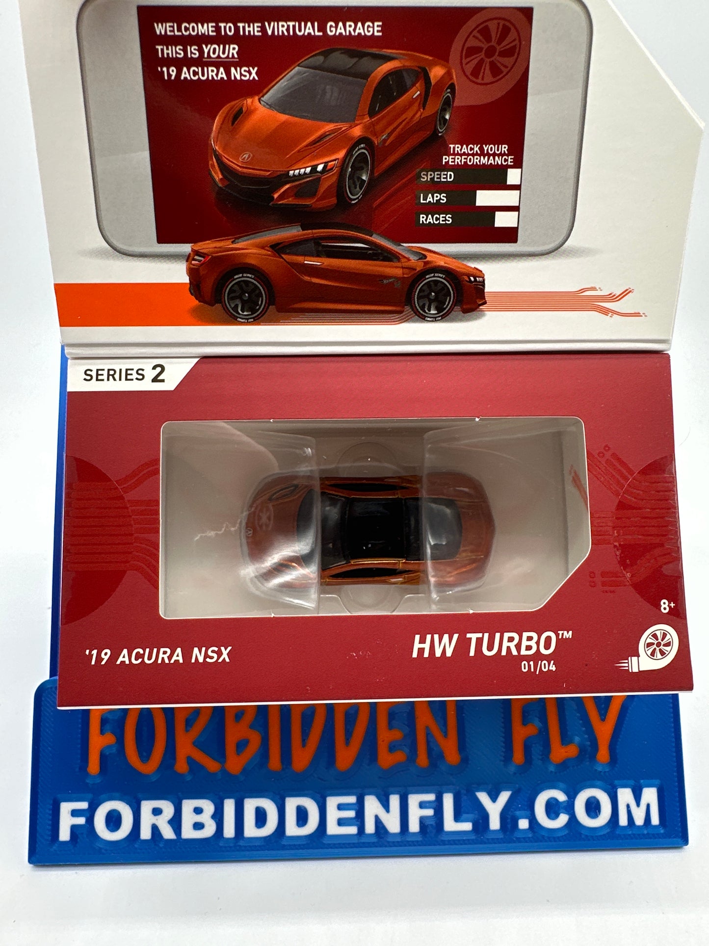 Hot Wheels Boxed Series 2 ID Car - HW Turbo - ‘19 Acura NSX